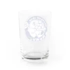 ミートボールショップ　MUMU。のミートボール運ぶビーバーmumu。 Water Glass :back