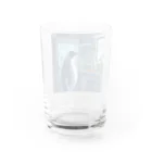 SSparrowのペンギンの生活 Water Glass :back