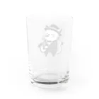 age3mのサックスプレイヤーキャット Water Glass :back
