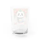 bigbamboofamilyのパンダの一休み　小籠包 Water Glass :back