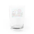 匿名ダンボオクトパス（sasami.）の目を開けたまま寝るみにもな Water Glass :back