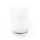 せたが屋さんの世田谷グッズ　グリーンロゴ（setagaya item） Water Glass :back