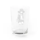 モノクロ美少女の悲しみ美少女モノクロ Water Glass :back