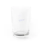 ledapiのﾌﾞｸﾌﾞｸめんだこ Water Glass :back