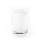 comaoのブラックバス　ブラバス Water Glass :back