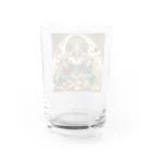 うりこみ屋の豊穣の女神アバンダンティア Water Glass :back