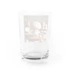 てぃえの自我を持ったキノコ Water Glass :back