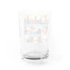 yokooooooのマラソンは世界平和なのだ Water Glass :back