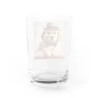 かわうそのめがねいっぬくん Water Glass :back