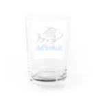 ウェブエンパイアのSwimFish(泳ぐ魚) Water Glass :back