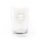 Koutan landの向日葵devil Water Glass :back