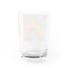 tleflower のFlower Water Glass :back