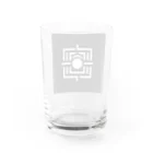 蕪式会社NEETのニートシンボル Water Glass :back