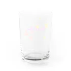 あすたんしょっぷのかわいいロゴふちなしver. Water Glass :back