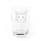 @猫グッズ製作所のねこ落書き Water Glass :back