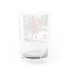 AI妖怪大図鑑の探し物妖怪　はさみさん Water Glass :back