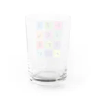 yamaboshi_の小さい宇宙人（パレット） Water Glass :back