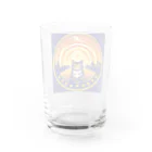 猫猫’ズのMeow University シリーズ【星】 Water Glass :back