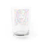 funny-itemsの一攫千金猫 Water Glass :back