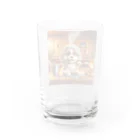 サウナーグッズショップのわんこがサウナ Water Glass :back