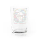 JoyfulMomentsCraftsの満月と鳥居　ー Full Moon and Torii ー Water Glass :back