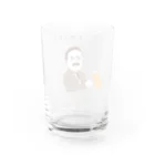 NIKORASU GOのユーモアビールデザイン「吾杯は麦酒である」 Water Glass :back