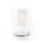 yamonokimotiの柱とランタンと青空 Water Glass :back