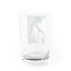 🐋うくはのお店の君は花嫁 Water Glass :back