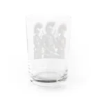 riotriffs_punksのサムライパンクス Water Glass :back