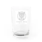 KentotakahashiのBLACKCAT Water Glass :back