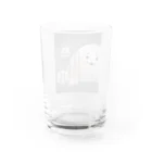 ひざじろうのたすけてーあざらしくん Water Glass :back