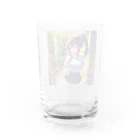 可愛嘘(かわうそ)くんの領域の田舎のJK Water Glass :back