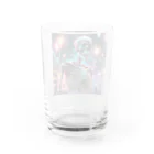 nao-tommyの花火を楽しむ骸骨 Water Glass :back