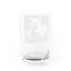 coco...のバレリーにゃ Water Glass :back