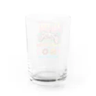 World_Teesのアニメ ビデオゲーム フード - アニメ愛好家へのギフトアイデア 女の子 男の子 Water Glass :back