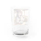 SWQAのうどんを食べるjk Water Glass :back