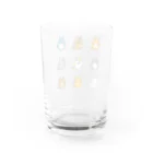 hiropo3のねこズ Water Glass :back