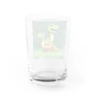 OTIRUBUTUBUTUのいきわかれ恐竜 Water Glass :back