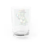 OTIRUBUTUBUTUのむむむザウルス Water Glass :back