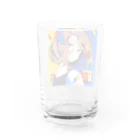 みっきりのお店の女性 3 【デ・ステイル】 Water Glass :back