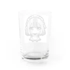 のかのかわいいメイドさん Water Glass :back