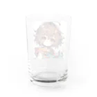 リリアのファンタジーのセーラー服のリリア Water Glass :back