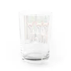 kilkoameaのキュートほのぼのチワワ兄弟 Water Glass :back