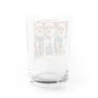 kilkoameaのかわいさ満点おさんぽチワワ兄弟 Water Glass :back