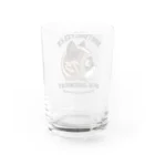 AckeeWolf Art ShopのOLD AMERICAT Water Glass :back