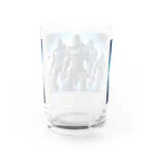 Animal_hero-457_AsukaYamamotoの立派なゴリラ Water Glass :back