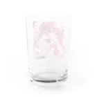 RUI_のオリジナルショップのかわいい女の子のキャラクターグッズ Water Glass :back