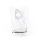 近未来美少女「オッドアイ」の近未来美少女「マリア」 Water Glass :back