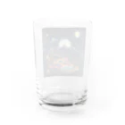 みんな自由の翼の異世界風夜の町 Water Glass :back