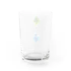 Chi3の生命の水 クリーンウォーターの未来 Water Glass :back